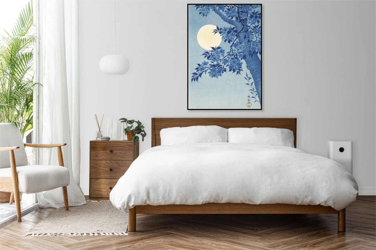Plakat  Blossoming Cherry, Koson Japoński Vintage do Salonu