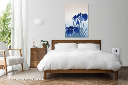 Obraz  Iris Flowers, Koson Japoński Vintage do Salonu