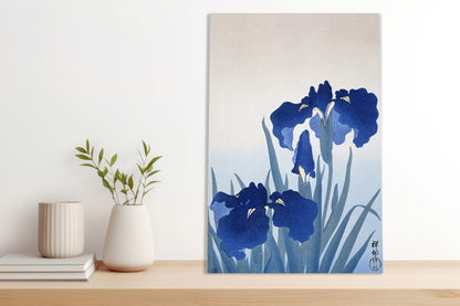 Obraz  Iris Flowers, Koson Japoński Vintage do Salonu