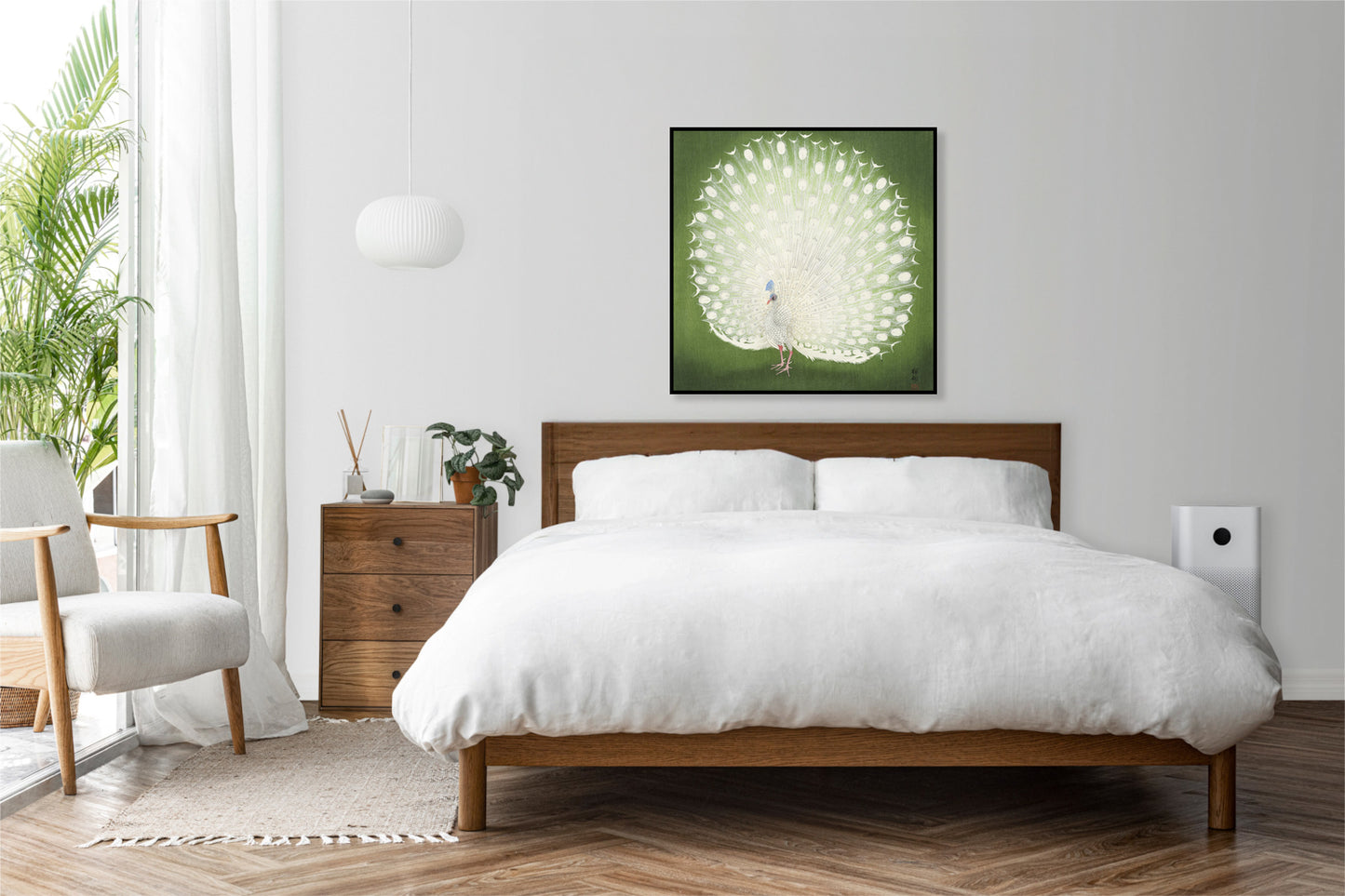 Plakat  Peacock, Koson Japoński Vintage do Salonu