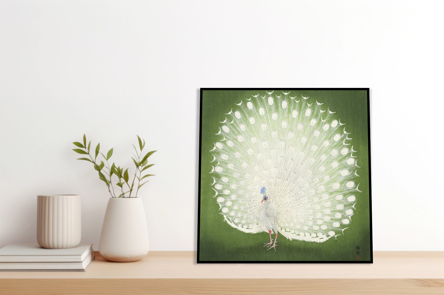 Plakat  Peacock, Koson Japoński Vintage do Salonu