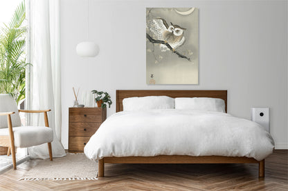 Obraz  Long-Eared Owl 2, Koson Japoński Vintage do Salonu