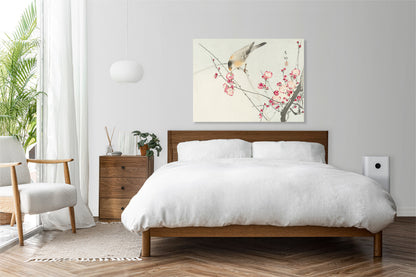 Obraz  Songbird on Blossom Branch, Koson Vintage do Salonu