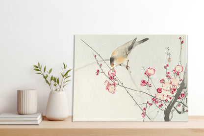 Obraz  Songbird on Blossom Branch, Koson Vintage do Salonu
