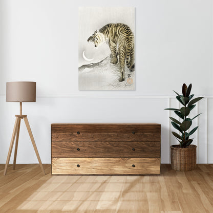 Obraz  Roaring Tiger, Koson Japoński Vintage do Salonu
