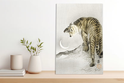 Obraz  Roaring Tiger, Koson Japoński Vintage do Salonu