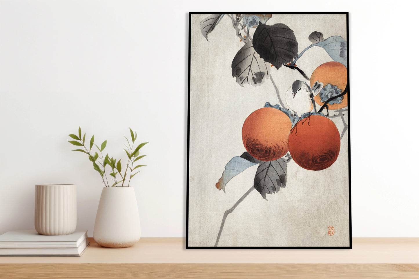 Plakat  Nuthatcher, Koson Japoński Vintage do Salonu