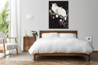 Plakat  Two Cockatoo, Koson Japoński Vintage do Salonu