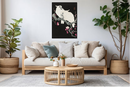 Plakat  Two Cockatoo, Koson Japoński Vintage do Salonu