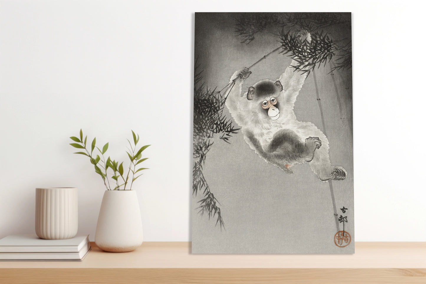 Obraz  Monkey, Koson Japoński Vintage do Salonu
