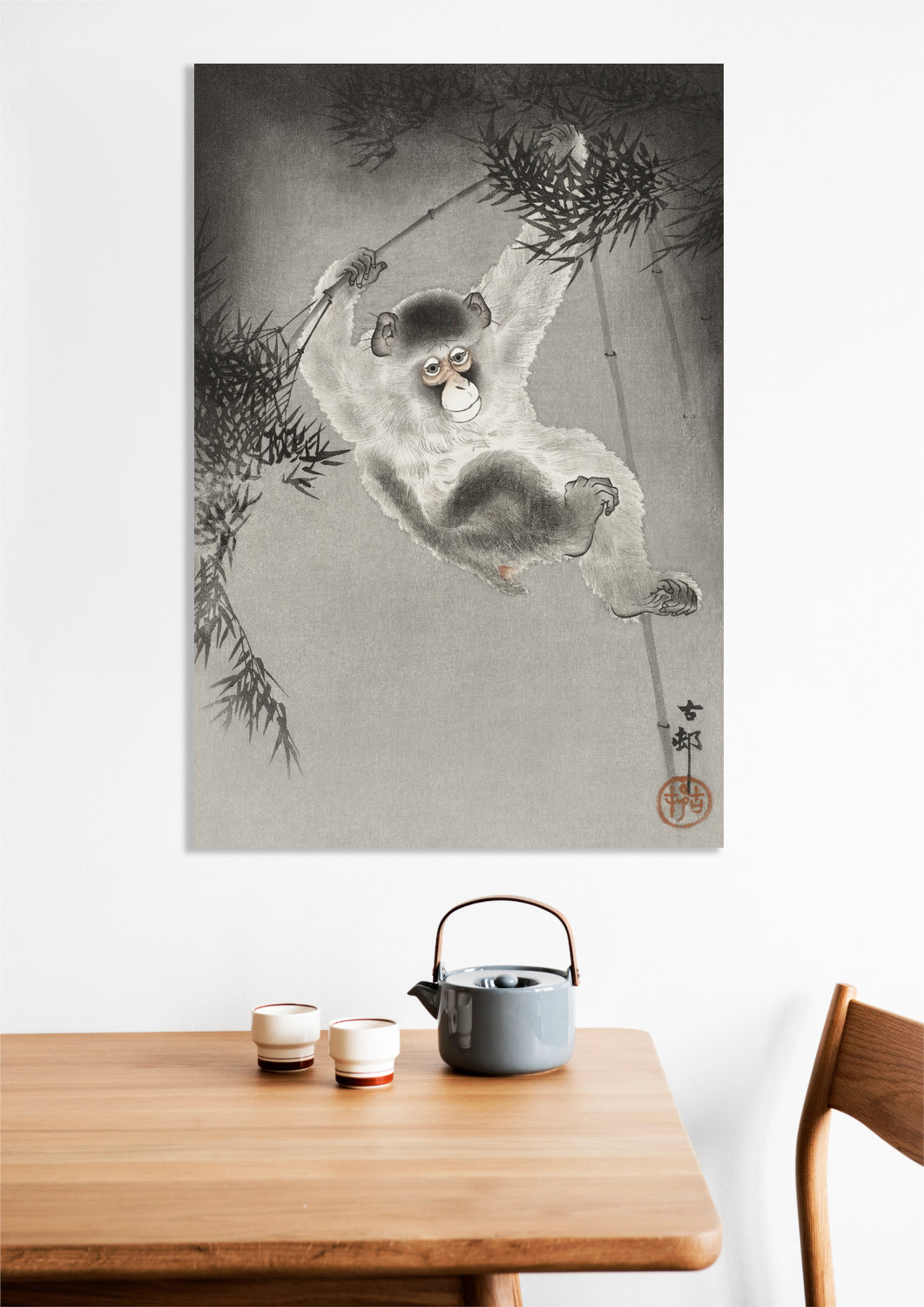 Obraz  Monkey, Koson Japoński Vintage do Salonu