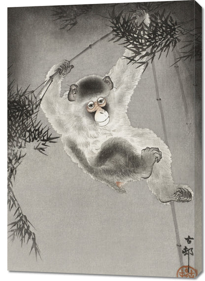 Obraz  Monkey, Koson Japoński Vintage do Salonu