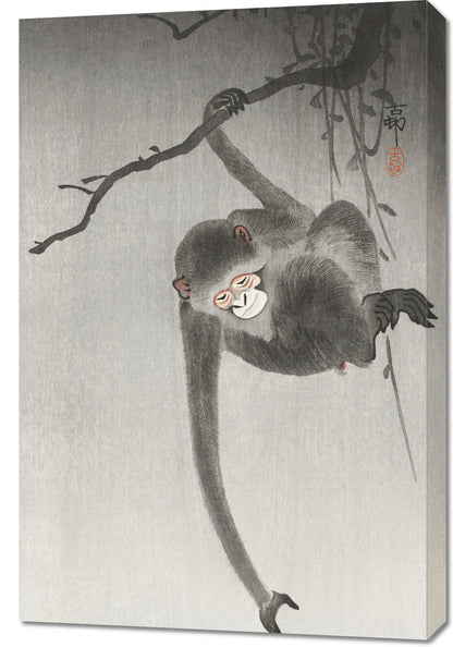 Obraz  Monkey 2, Koson Japoński Vintage do Salonu