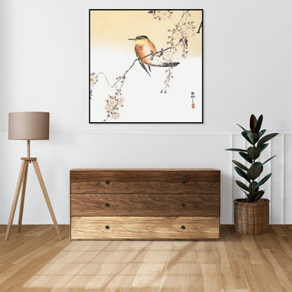 Plakat  Songbird, Koson Japoński Vintage do Salonu