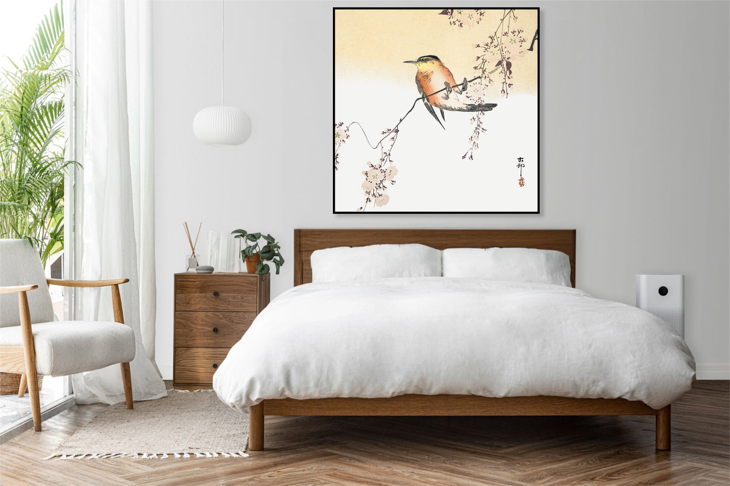 Plakat  Songbird, Koson Japoński Vintage do Salonu