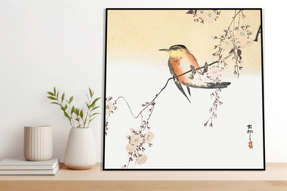 Plakat  Songbird, Koson Japoński Vintage do Salonu