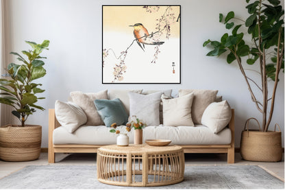 Plakat  Songbird, Koson Japoński Vintage do Salonu