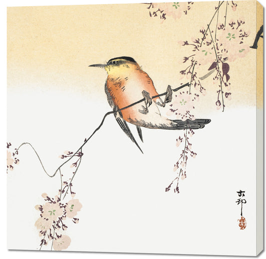 Obraz  Songbird, Koson Japoński Vintage do Salonu