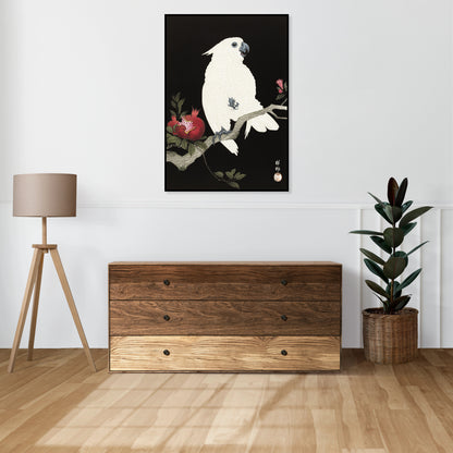 Plakat  Cockatoo and Pomegranate 2, Koson Vintage do Salonu