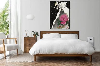 Plakat  Siberian bluechat, Koson Japoński Vintage do Salonu