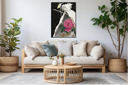 Plakat  Siberian bluechat, Koson Japoński Vintage do Salonu