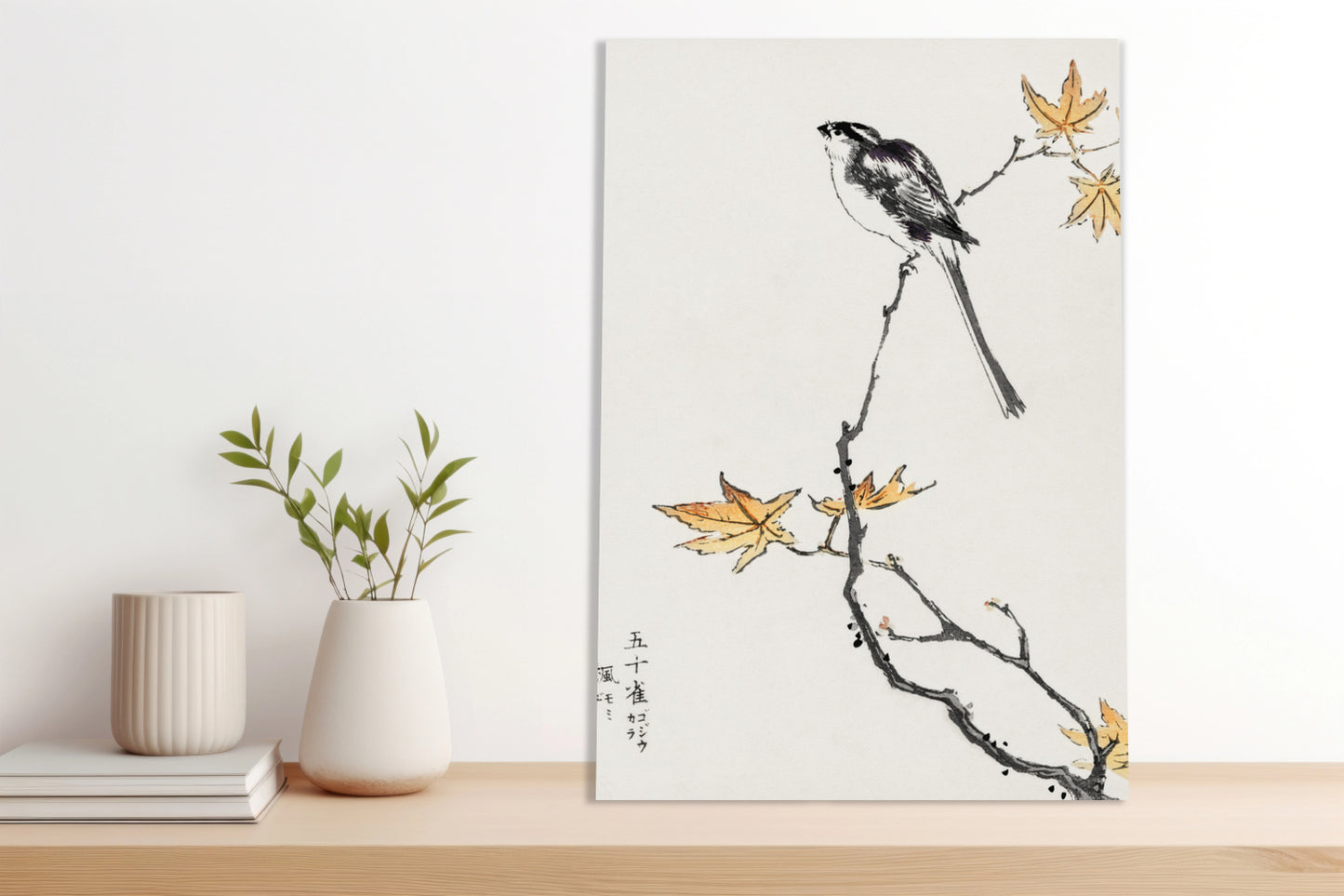 Obraz  Japanese Long-tailed Tit, Kashu Vintage do Salonu
