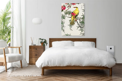 Obraz  Chinese Bush-Warbler, Kashu Vintage do Salonu