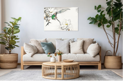 Obraz  Chinese Tree Pipit, Kashu Vintage do Salonu