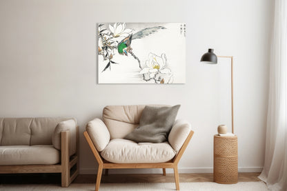 Obraz  Chinese Tree Pipit, Kashu Vintage do Salonu