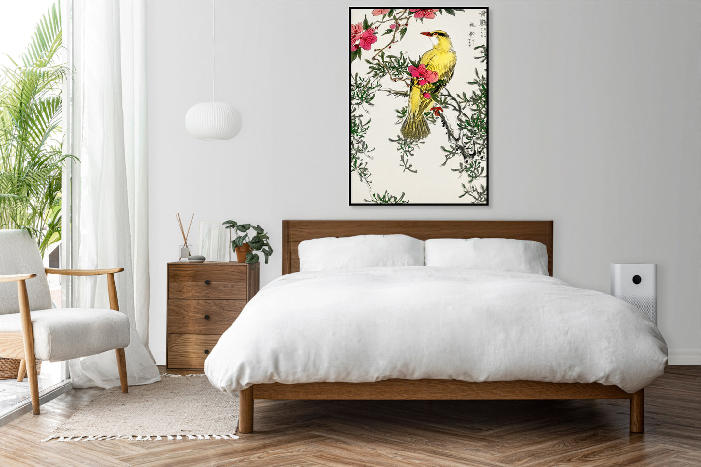Plakat  Chinese Bush-Warbler, Kashu Vintage do Salonu