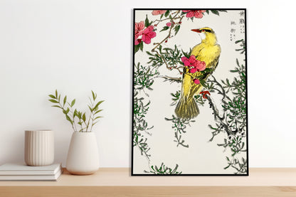 Plakat  Chinese Bush-Warbler, Kashu Vintage do Salonu