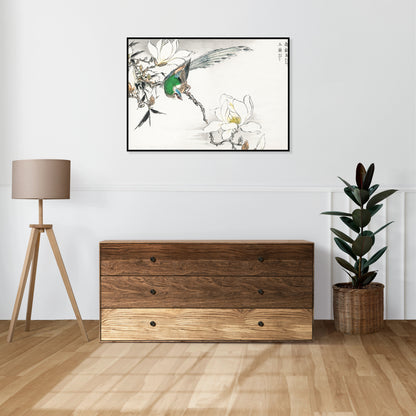 Plakat  Chinese Tree Pipit, Kashu Vintage do Salonu