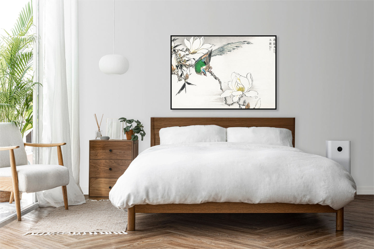 Plakat  Chinese Tree Pipit, Kashu Vintage do Salonu