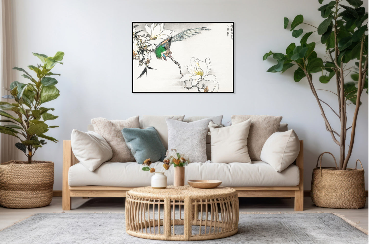 Plakat  Chinese Tree Pipit, Kashu Vintage do Salonu