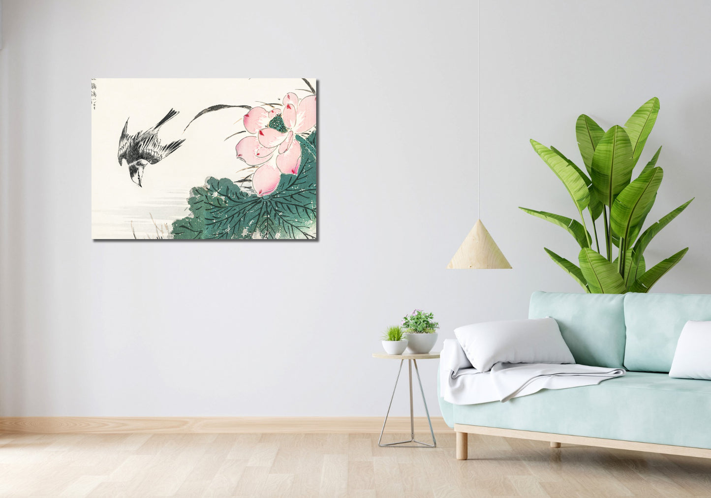 Obraz  Japanese Pied Wagtail, Kashu Vintage do Salonu