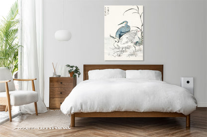 Obraz  Night Heron, Kashu Japoński Vintage do Salonu
