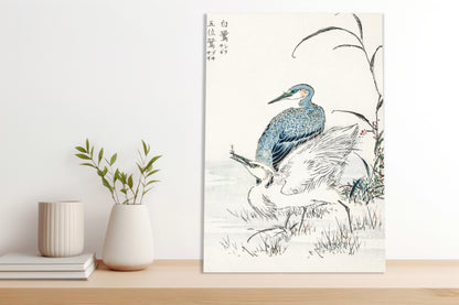 Obraz  Night Heron, Kashu Japoński Vintage do Salonu