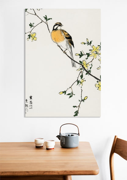 Obraz  Japanese Meadow, Kashu Japoński Vintage do Salonu