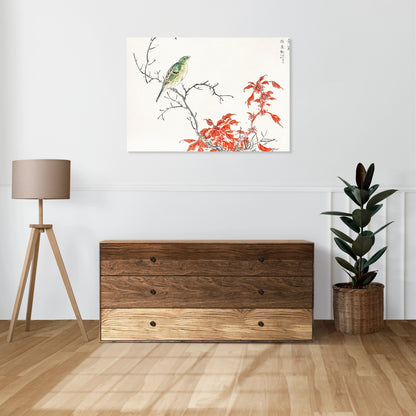 Obraz  Chinese Amaranth, Kashu Japoński Vintage do Salonu