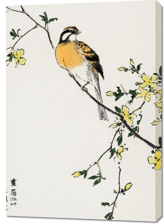 Obraz  Japanese Meadow, Kashu Japoński Vintage do Salonu