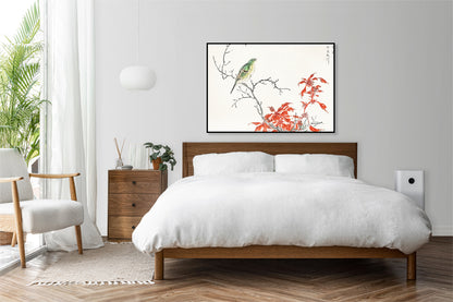 Plakat  Chinese Amaranth, Kashu Japoński Vintage do Salonu