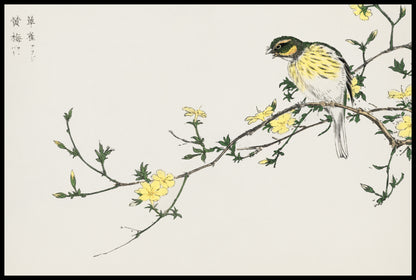 Plakat  Japanese Bunting, Kashu Japoński Vintage do Salonu