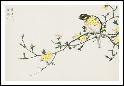 Plakat  Japanese Bunting, Kashu Japoński Vintage do Salonu