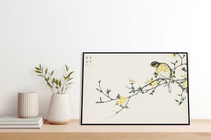 Plakat  Japanese Bunting, Kashu Japoński Vintage do Salonu