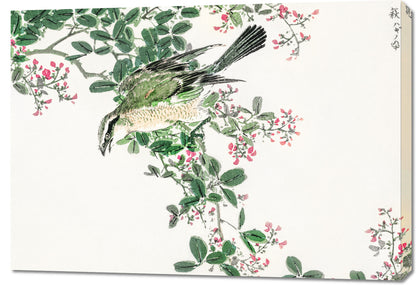 Obraz   Shrike. Kashu Japoński Vintage do Salonu