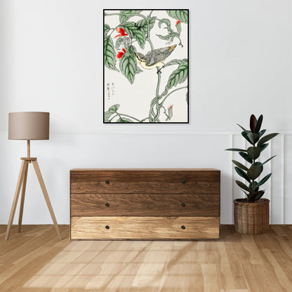 Plakat  Tree-Creeper. Kashu Japoński Vintage do Salonu