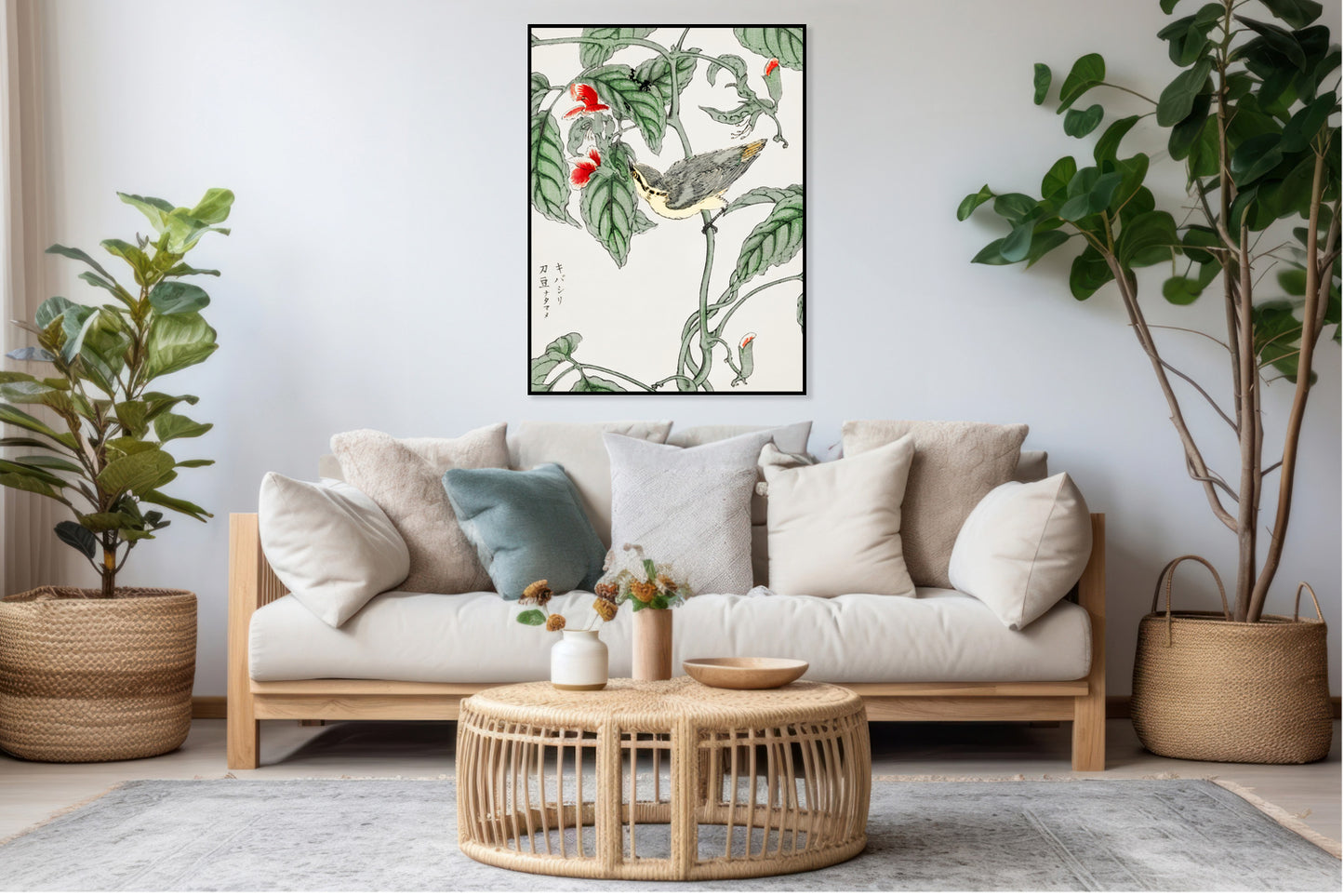 Plakat  Tree-Creeper. Kashu Japoński Vintage do Salonu