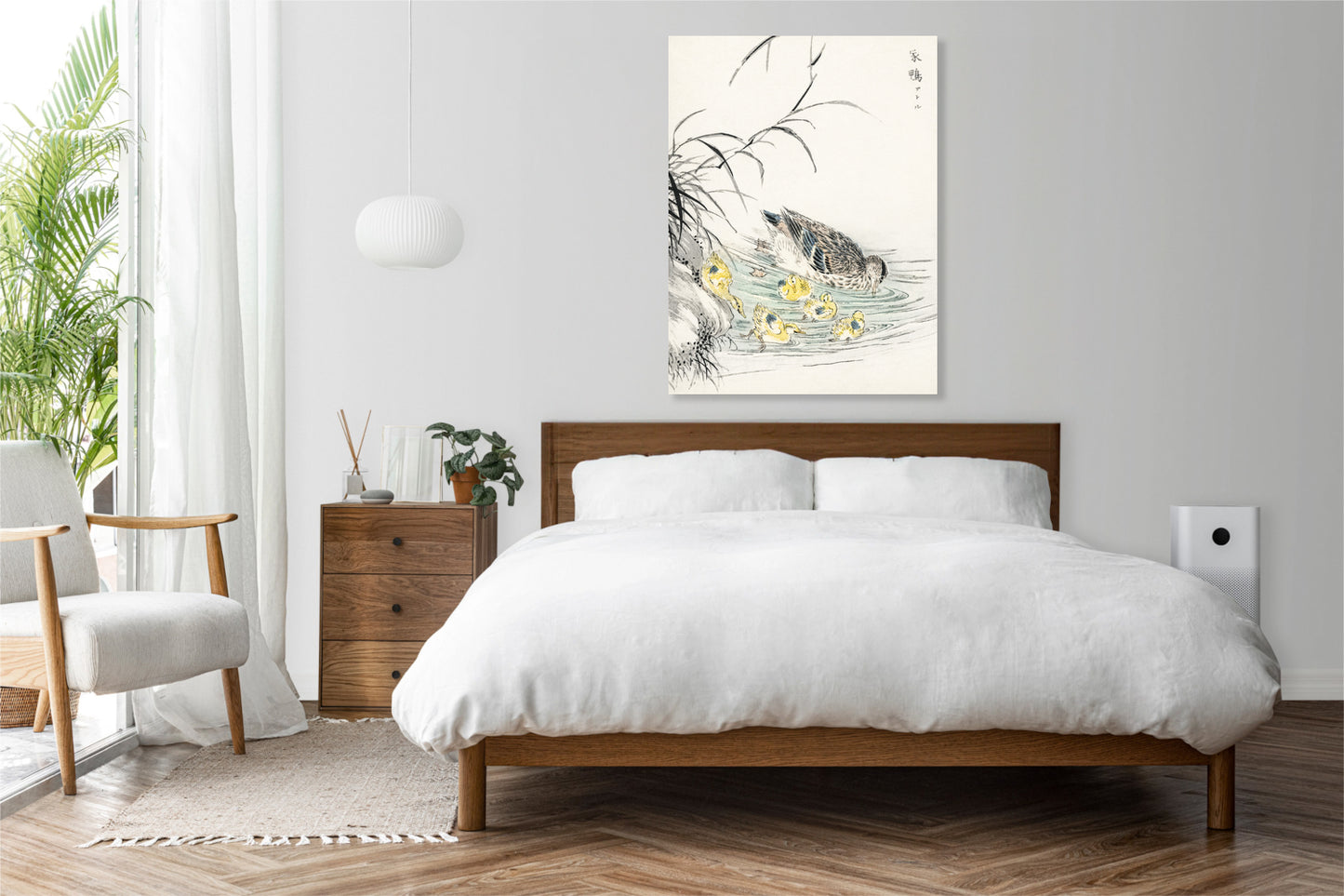 Obraz  Duck, Kashu Japoński Vintage do Salonu