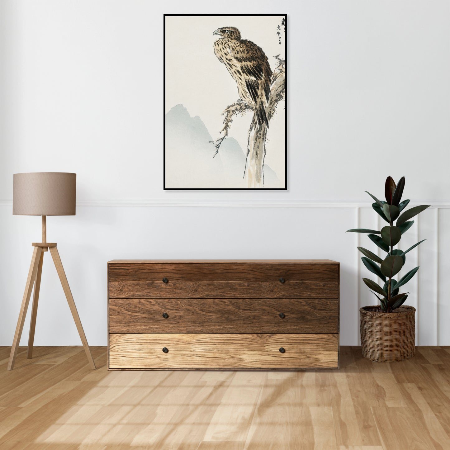 Plakat  Kite, Kashu Japoński Vintage do Salonu