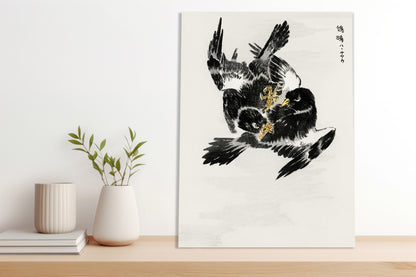 Obraz  Jungle Nightjar, Kashu Japoński Vintage do Salonu